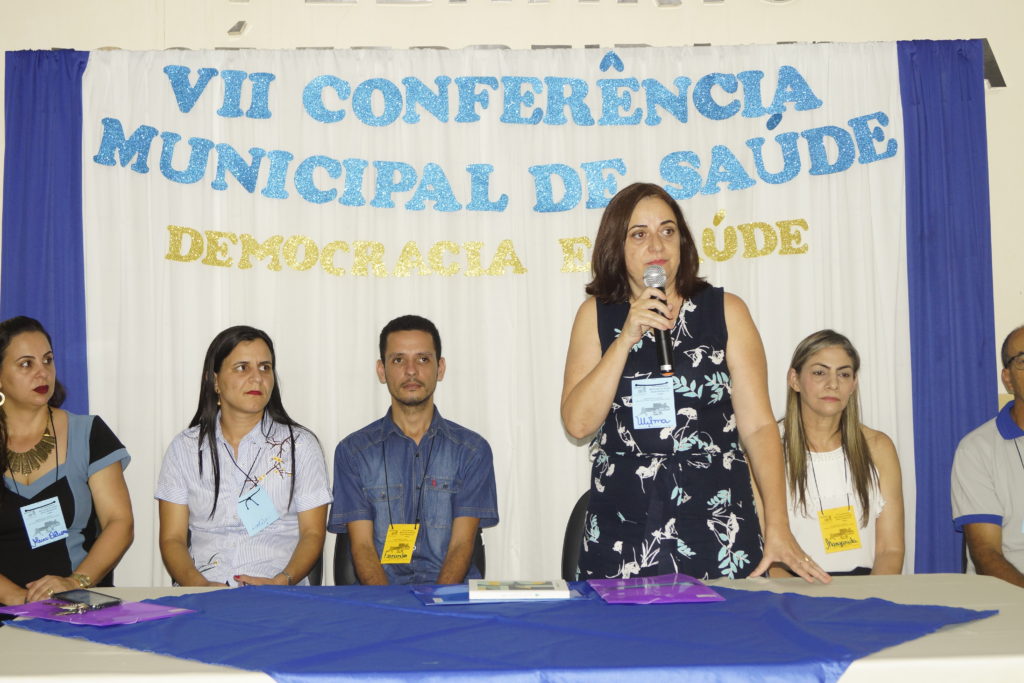 VII Conferência Municipal de Saúde contou com grande participação de profissionais da saúde e de representantes da comunidade